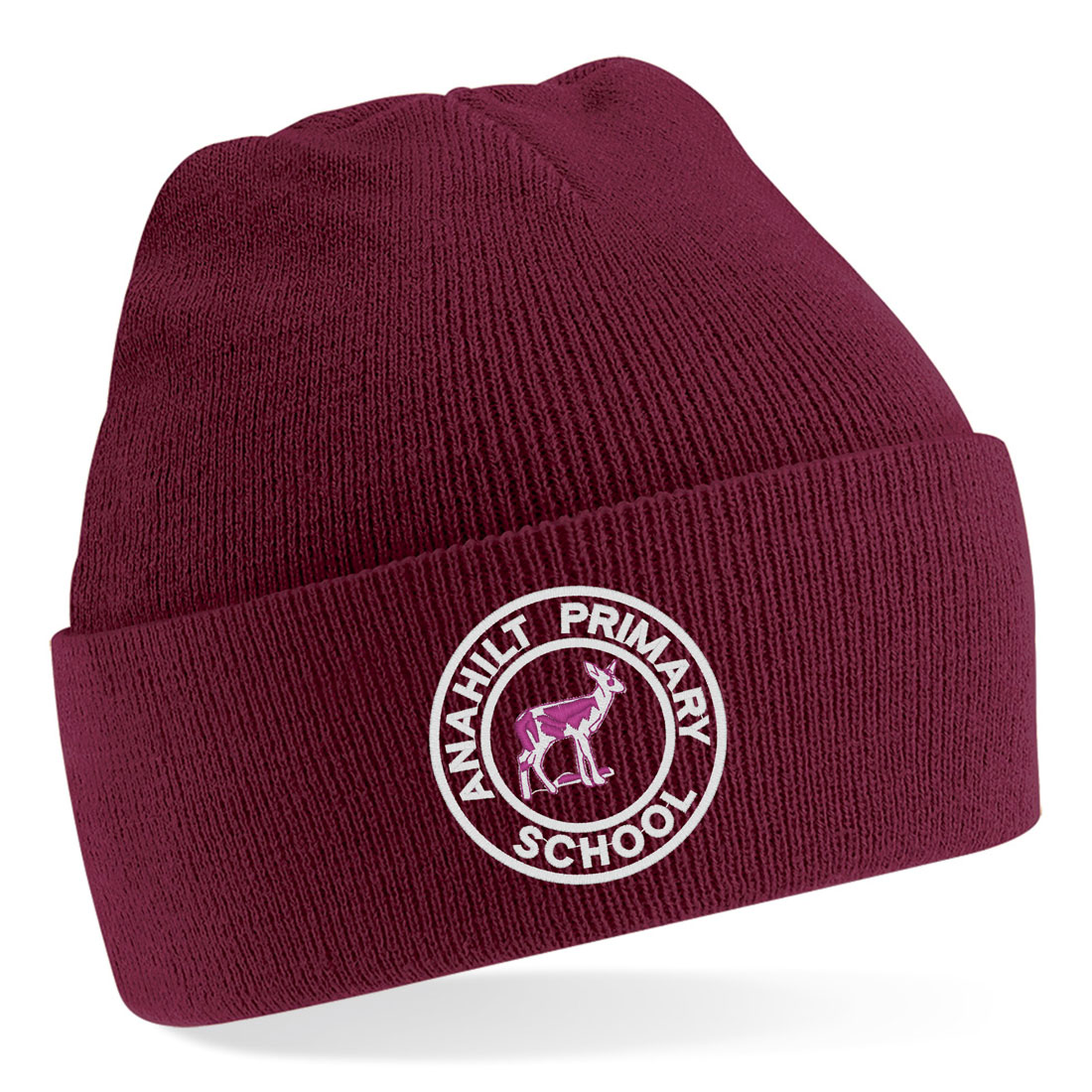  Burgundy Beanie