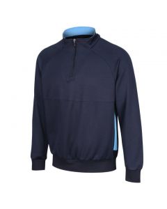 Navy Sky 1/4 Zip Sports Top