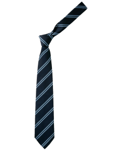 Tie Navy/ double sky stripe