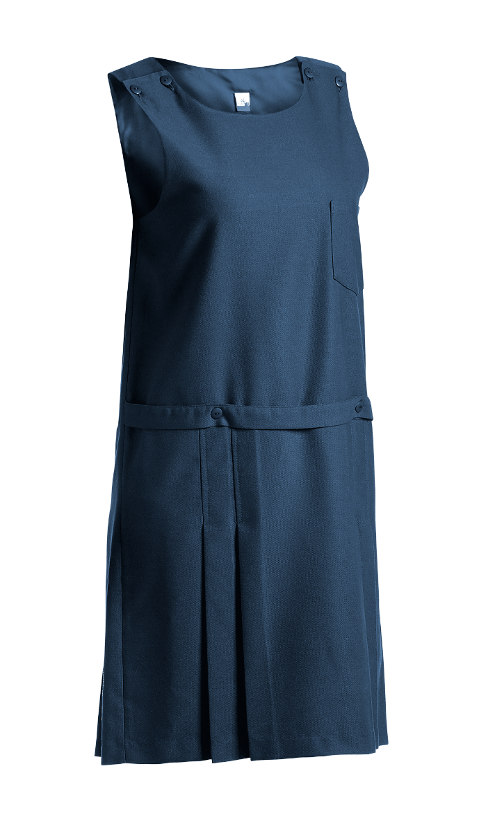  Navy pinafore