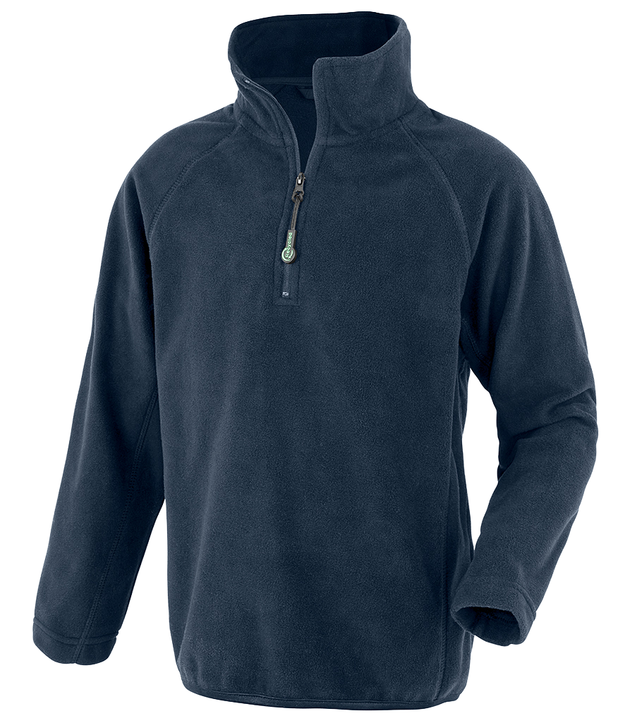  Zip Neck Micro Fleece NAVY (no crest) P.E. alternative